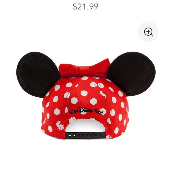 NWT Disney Minnie Mouse Baseball Cap - Picture 2 of 3